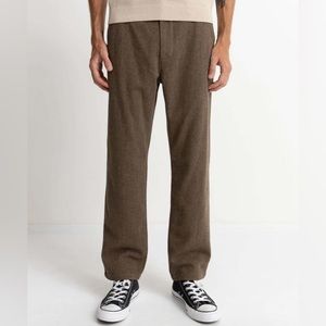 NWT Rhythm Essential Trousers - Russet